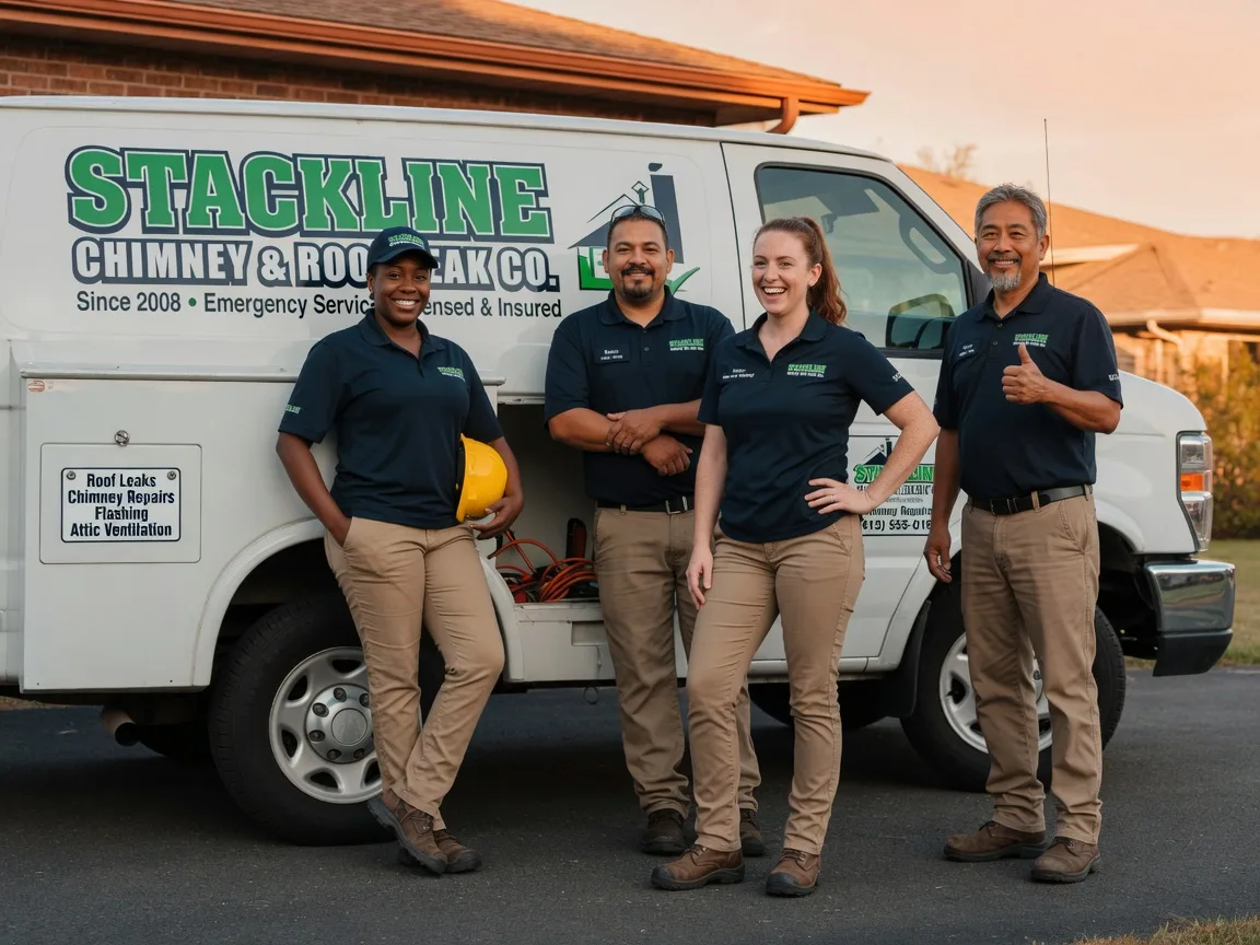 Chimney flashing repair company in Milesville, SD